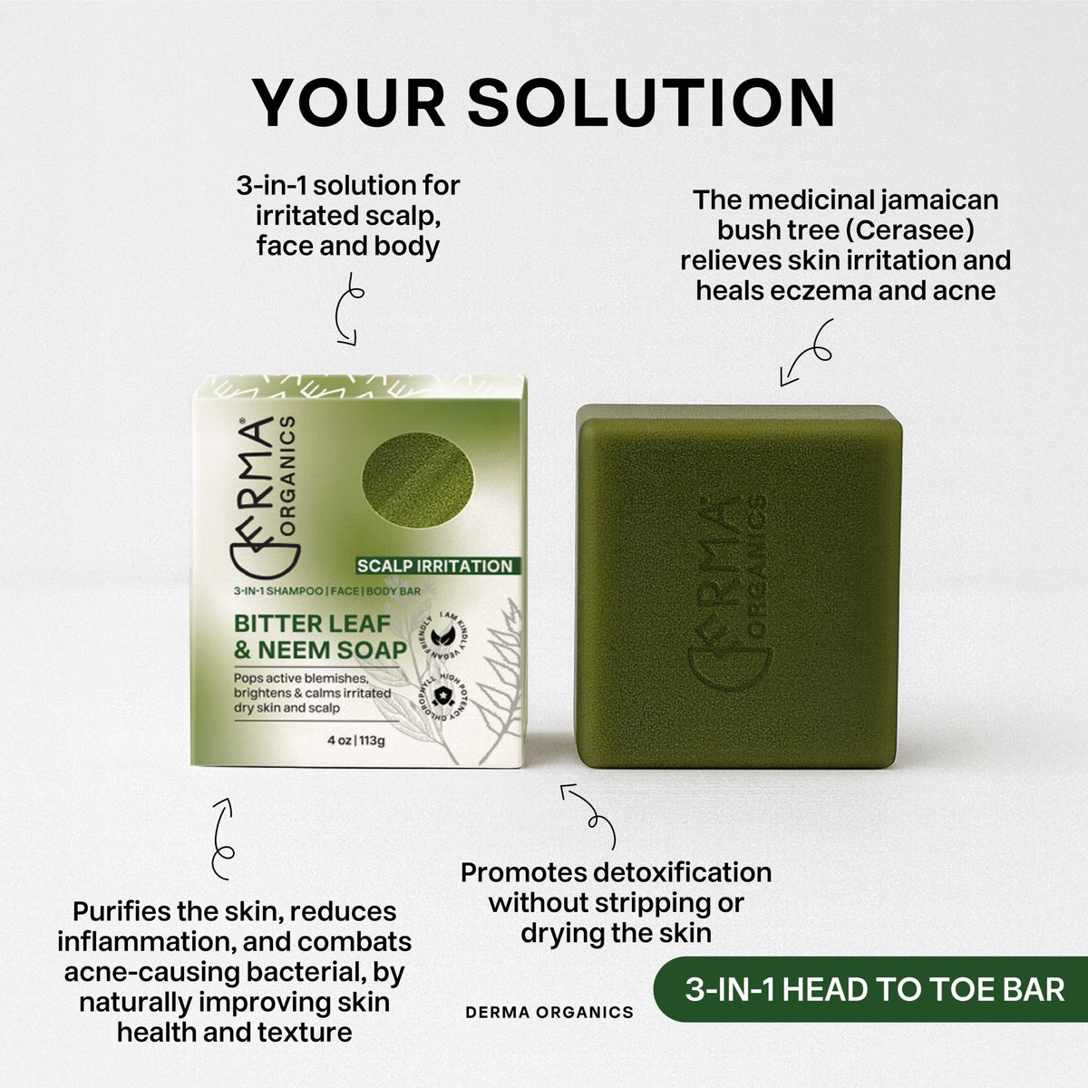 Bitter Leaf n’ Neem Soap